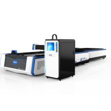 Máquina de corte a laser de fibra da marca senfeng usada para cortar tubo de aço inoxidável e placa